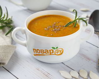 Суп-пюре из запеченных овощей