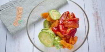 суп-пюре из запеченных овощей