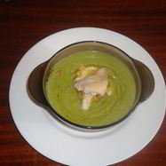 Рецепт Супа-пюре из зеленого горошка и кукурузы