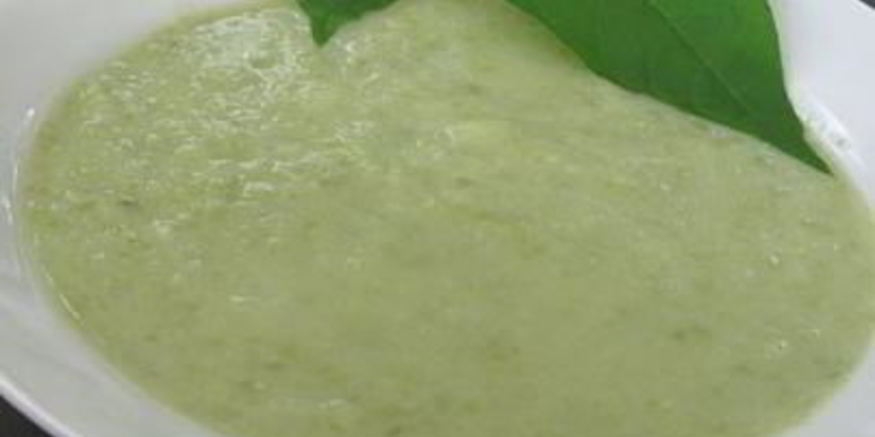 Рецепт супа-пюре из зеленой фасоли