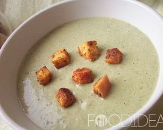 Суп пюре с грибами