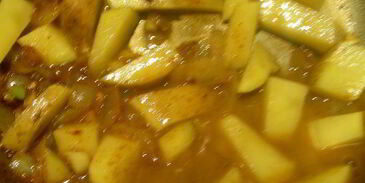 суп-пюре с цукини и карри