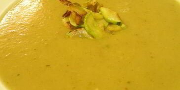 суп-пюре с цукини и карри