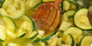 суп-пюре с цуккини