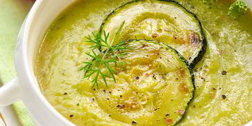 суп-пюре с цуккини