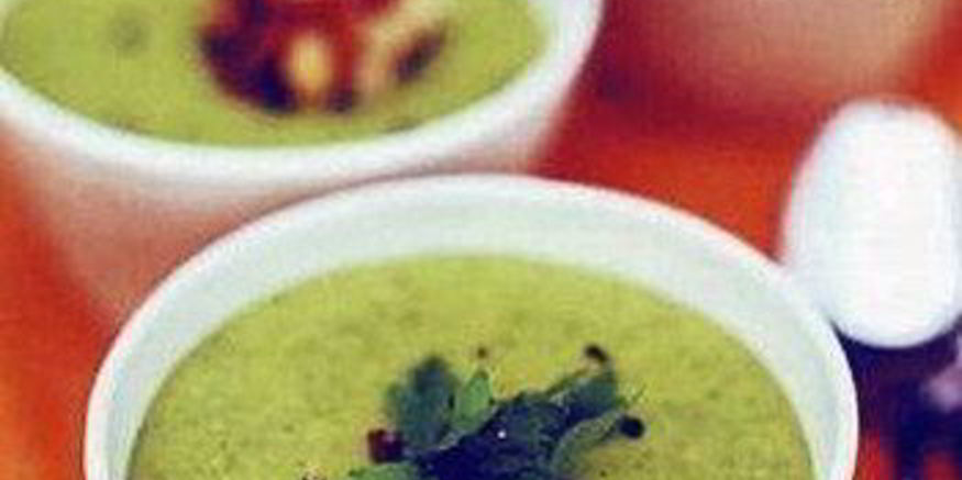 Рецепт супа-пюре со шпинатом