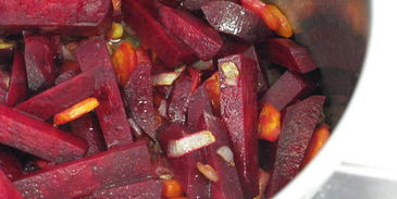 свекольный суп-пюре