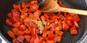 томатный суп-пюре с нутом