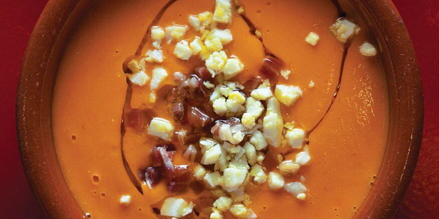 Рецепт томатного супа-пюре сальморехо