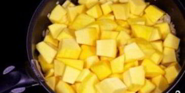 тыквенный суп-пюре с рисом