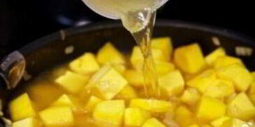 тыквенный суп-пюре с рисом