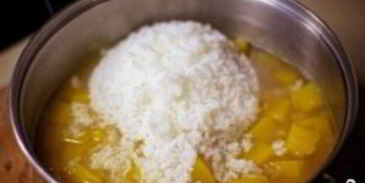 тыквенный суп-пюре с рисом