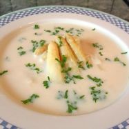 Рецепт Вкусного и простой суп пюре из спаржи