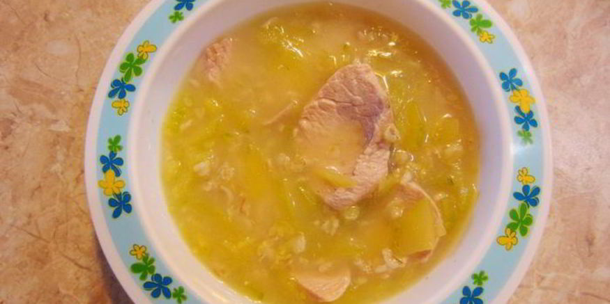 Рецепт супчика для самых маленьких за 15 минут