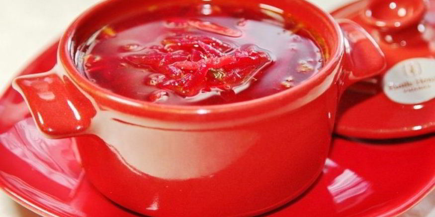 Рецепт горячего свекольника