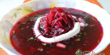 холодный свекольник