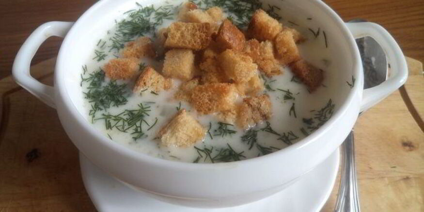 Рецепт простого сырного супа