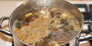 сливочно-сырный суп с грибами