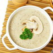 Рецепт Сырного крема-супа с шампиньонами