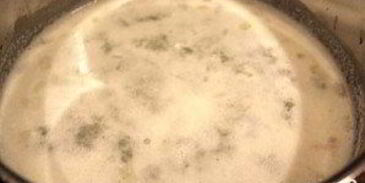 сырный крем-суп с шампиньонами