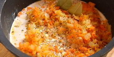 сырный крем-суп с тыквой