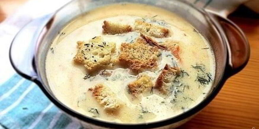 Рецепт сырного крема-супа