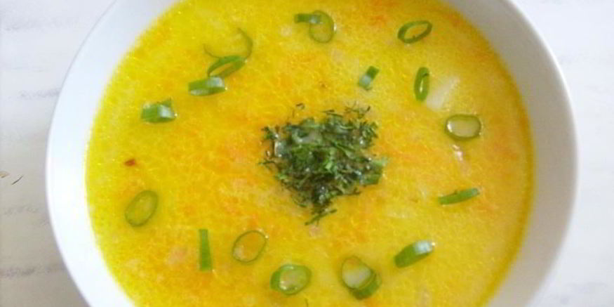 Рецепт сырного супа из плавленных сырков