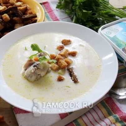 Сырный суп по-французски с курицей