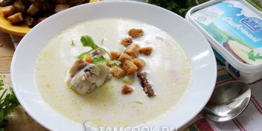 Рецепт сырного супа по-французски с курицей