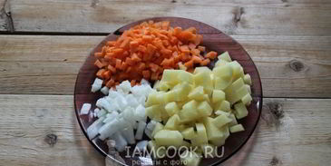 сырный суп по-французски с курицей