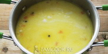 сырный суп по-французски с курицей