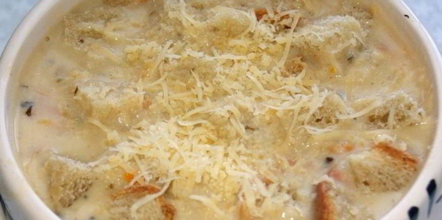 Рецепт сырного супа-пюре