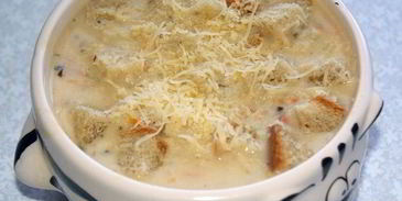 сырный суп-пюре