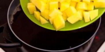 сырный суп с белыми грибами