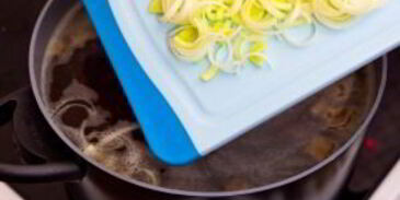 сырный суп с белыми грибами