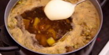 сырный суп с белыми грибами