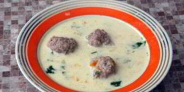 сырный суп с фаршем