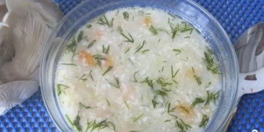 Рецепт сырного супа с грибами
