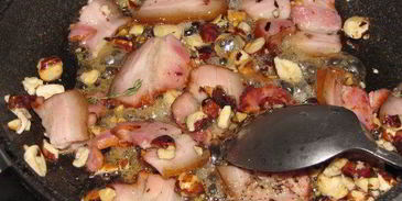 сырный суп с грудинкой