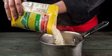 сырный суп с креветками