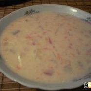 Рецепт Сырного супа с курицей и помидорами
