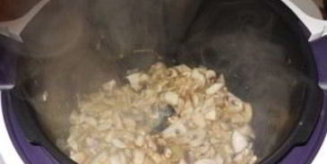 сырный суп с мясом