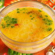 Рецепт Сырного супа с шампиньонами