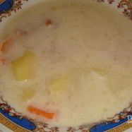 Рецепт Сырного супа со свининой в мультиварке