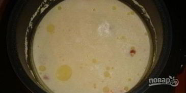 сырный суп со свининой в мультиварке