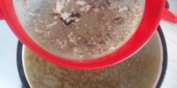 сырный суп со свининой