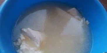 сырный суп со свининой