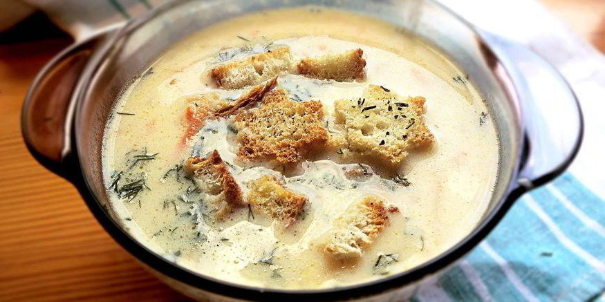 Рецепт сырного супа в мультиварке