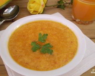 Сыроедческий тыквенный суп