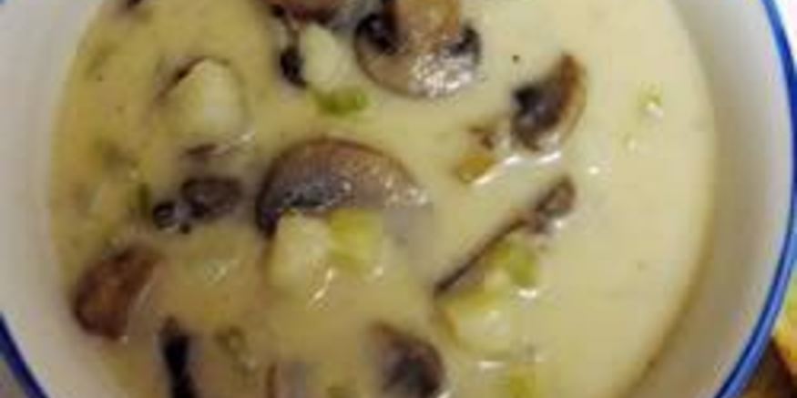 Рецепт сытного картофельного супа с шампиньонами